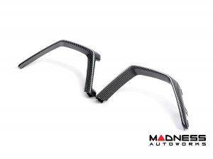 Cadillac CT5-V Carbon Fiber Front Bumper Lower Grille Wings - Anderson Composites - Blackwing 